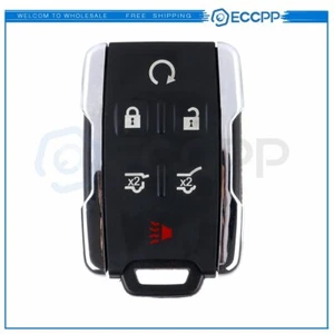For Chevrolet Tahoe 2015 2016 2017 2018 2019 2020 Key Shell Remote 6 Buttons - Picture 1 of 7
