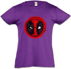 MUTANT MASK II Kids Girls T-Shirt Skull Logo Symbol Sign Superhero Deadpool