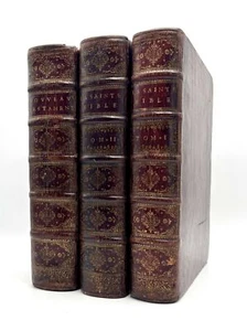 BEZE La sainte Bible Bible de Genève (Charenton) Relié 1675 - Picture 1 of 1