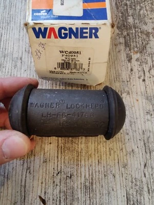 Wagner F40951 WC40951 AD-2062-A Front LH Wheel Cylinder for 1971-76 Ford models - Image 1 of 2