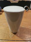 Tea Forte Steeping Cup with Infuser White 14cm Tall