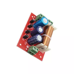 NEU Einstellbarer Höhen-/Bass-Frequenzteiler 2-Wege Lautsprecher Audio Frequenzweiche Filter - Bild 1 von 4