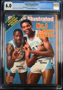 Sports Illustrated Nov 28, 1983 Magazine CGC 6.0 Michael Jordan First Cover RC - Picture 1 of 2
