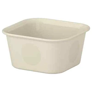 1 IKEA NOJIG Organizer, Plastic Beige, 4x4x2 "Junk Drawer" Storage Box brand new - Picture 1 of 3