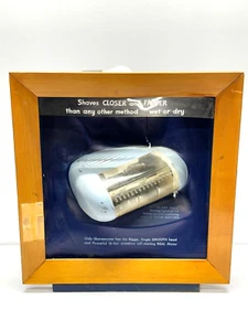 VTG 1950s Sunbeam Shavemaster Mechanical Lighted Store Display Sign SEE VIDEO - Picture 1 of 18