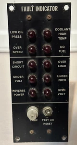 Fault Locating Indicator Panel for 15KW - 200KW Diesel Generators 69-530 - Picture 1 of 4