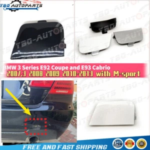 For 2007-2013 BMW3 E92 Coupe E93 Cabriolet M-SPORT REAR Bumper TOW Hook COVER - Picture 1 of 20