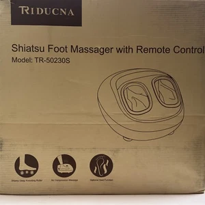 TRIDUCNA Shiatsu Fußmassagegerät Maschine mit Wärme und Fernbedienung elektrisch beheizt F... - Bild 1 von 11