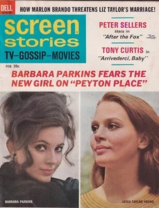 Screen Stories magazine - February 1967, Ben Gazzara, Elizabeth Montgomery - Bild 1 von 1