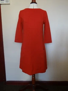 Monsoon Roberta Ribbed Dress Three Colours- Orange, Grey or Black Lovely dress!! - Picture 1 of 11
