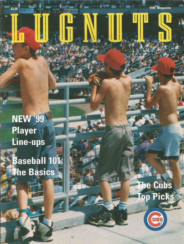 LANSING LUGNUTS 1999 MINOR LEAGUE PROGRAM YEARBOOK CHICAGO CUBS COREY PATTERSON - Image 1 of 1