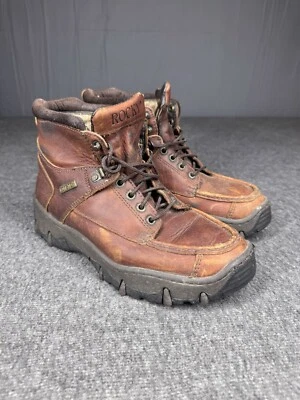 Botas Rocky Para Hombre 8 Marrón Goretex Cuero Resistente al Agua Foto 1 de 4