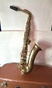 Continental Colonial Alto Sax (Pan American 58M Stencil Horn) SN 130917 - Picture 1 of 18