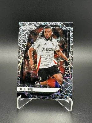 2024-25 Panini Prizm EPL - Alex Iwobi #200 Lazer - Fulham - Image 1 of 2