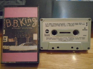 RARE OOP B. B. King CASSETTE TAPE Midnight Believer blues rock SPAIN IMPORT 1978 - Picture 1 of 2