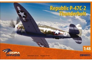 Dora Wings 48055 1/48 Republic P-47C-2 Thunderbolt plastic kit - Picture 1 of 2