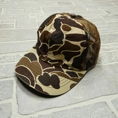 VINTAGE Camo Hat YA Young An Hat Company Duck Hunting Camo Snapback One Size - Image 1 of 4