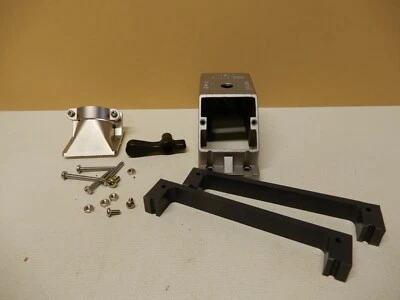 ITT Cannon DL5-260 D-Sub Connector Right Angle Backshell Kit With Locking Lever  - Image 1 of 4