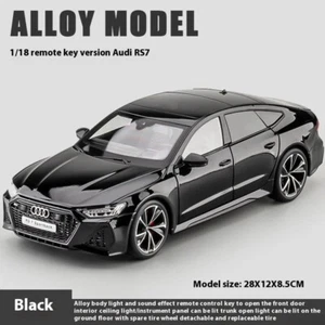 1/18 Audi RS7 Sport With Remote Key 1:18 Diecast Model Car Toy Kids Adults Gift - Imagen 1 de 1