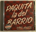 PAQUITA LA DEL BARRIO - LIBRO ABIERTO - 1997 MEXICAN CD ALBUM, RANCHERAS