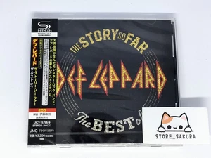 Def Leppard The Story So Far: The Best of Def Leppard SHM From Japan 2 CD 35tr - Picture 1 of 4