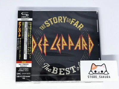 Def Leppard The Story So Far: The Best of Def Leppard SHM From Japan 2 CD 35tr - Image 1 of 4