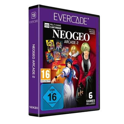 BLAZE ENTERTAINMENT Blaze Evercade Arcade Catridge 19 NeoGeo Arcade 2 6 Spiele Neo Geo NEU&OVP