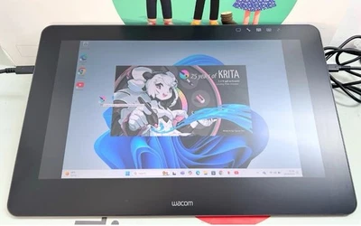 Wacom Cintiq Pro 16" (Touchscreen) Grafiktablett DTH-1620-UK mit einigen Problemen - Bild 1 von 4