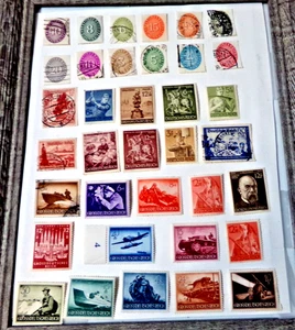 GERMANY 1927-1944 Lot of (36) OFFICIAL & SEMI-POSTALS - MINT & USED, Some Hinged - Picture 1 of 1