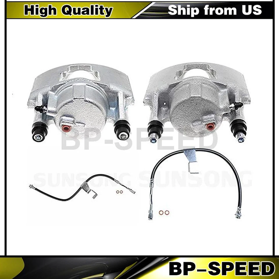 Front Brake Caliper Brake Hydraulic Hose Brake Line Fits 1995 GMC K1500 Suburban - Image 1 of 4