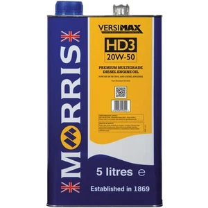 Morris Engine Oil Versimax HD3 20W-50 5L for Boats Canal Marine - Picture 1 of 6