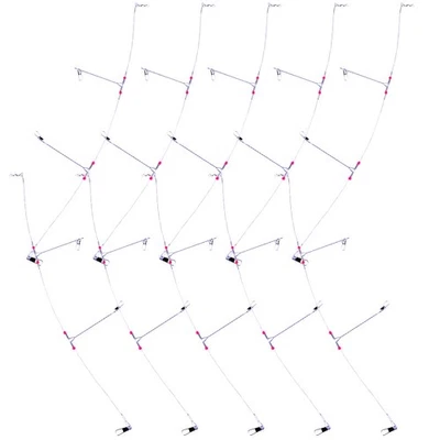 10pcs leaders de pêche des vitesses de pêche portables - Imagen 1 de 4