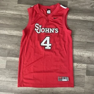 HARD TO FIND VINTAGE NIKE ST JOHN'S RED STORM BASKETBALL JERSEY MEN'S SIZE Small - Picture 1 of 7