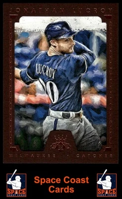 2016 Panini Diamond Kings #80 Jonathan Lucroy Framed Bronze - Image 1 of 2