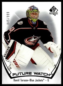 2021-22 SP Authentic Daniil Tarasov Rookie 845/999 Columbus Blue Jackets #197 - Picture 1 of 2