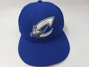 Columbus Clippers New Era 59Fifty Fitted 7 Hat Cap Men Women MiLB Baseball Blue - Picture 1 of 13