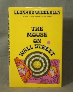 The Mouse on Wall Street first edition hardcover book with dustjacket Wibberley - Picture 1 of 7