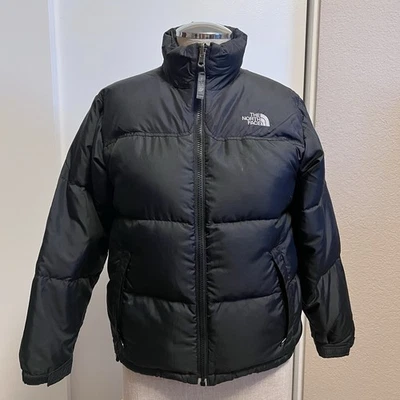 Puffer negro Youth North Face mediano unisex 600 Foto 1 de 4
