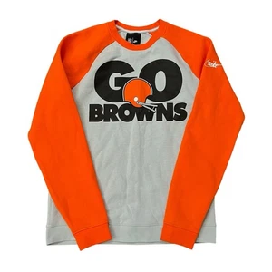 Cleveland Browns Throwback Helm NFL Sweatshirt Nike Herren Medium Retro Go! - Bild 1 von 7