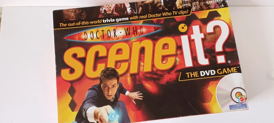 Mattel Games Doctor Who Scene It? DVD Game Complete Set In Excellent Condition - Image 1 of 4