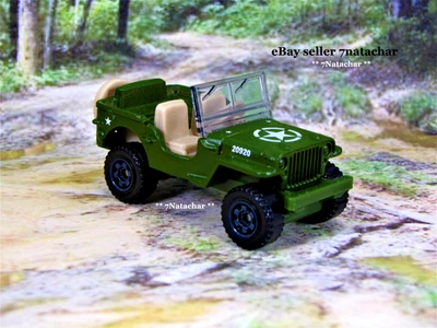 Marines Army Military Jeep 4x4 ATV WW2 Korean War Collectible Model - Image 1 of 4