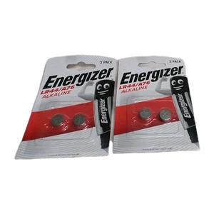 Baterías 4 piezas Energizer alcalinas LR44 A76 4BL 1.5V G13 AG13 de larga duración Ex 2026 - Imagen 1 de 2