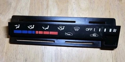 Placa frontal de control de clima 92-98 Geo Tracker/Suzuki Sidekick OEM modelo sin aire acondicionado Foto 1 de 4