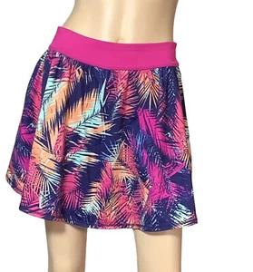 🌻GYMBOREE GIRLS SIZE 14 TROPICAL PRINT ELASTIC BANDED WAIST ACTIVE SKORTS - Picture 1 of 13