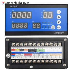 ZL-7918C Digital Temperature Humidity Controller Incubator Controller AC100~240V - Picture 1 of 21