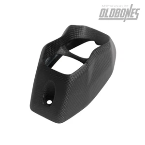 For DUCATI Multistrada V4 V4S Sport 20-23 100% Carbon Fiber Exaust Cover Matte - Picture 1 of 10