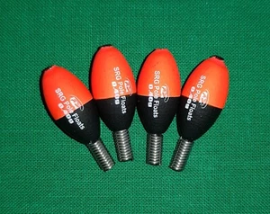 4 x hochwertigste Jiggerrute Angelschwimmer (4 x 0,4 g rot) - Bild 1 von 1