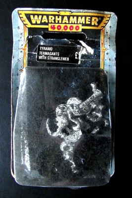 OOP Citadel / Warhammer 40k Metal 2672 Tyranid Termagants With Strangleweb BNIB - Image 1 of 2