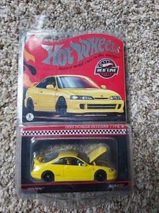 Hot Wheels 2024 RLC 1995 Honda Integra TYPE R - Yellow - IN HAND - Picture 1 of 2