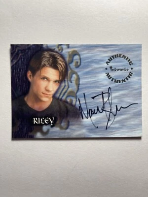 2000 Buffy the Vampire Slayer Season 4 Autograph A21 Marc Blucas as Riley - Image 1 of 4